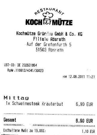 emwr H�ffner Kochm�tze Restaurant